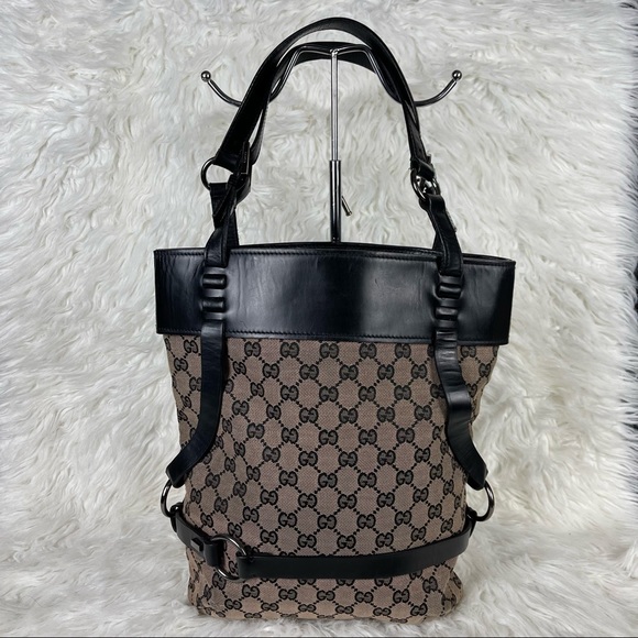 Authentic Vintage Gucci Monogram Tote - Picture 8 of 15